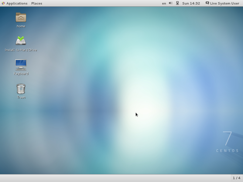 CentOS Screenshot