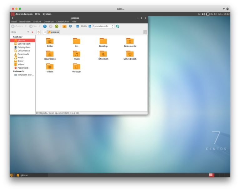 CentOS 7 mit MATE kombinieren • Curius