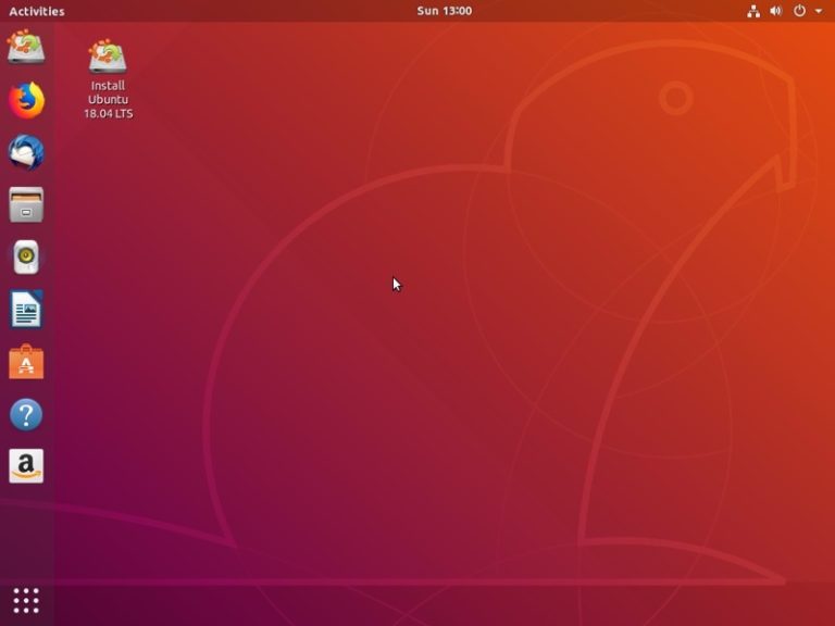 Minimale Installation in Ubuntu 18.04
